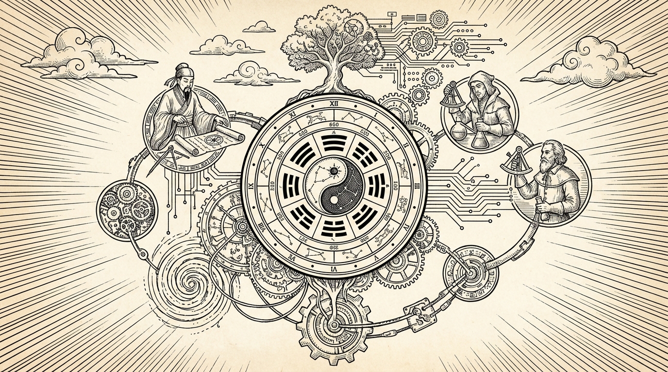 时变心盘-你的专属个人进化系统-基于易经，搭配上下5000年的世间智慧融会而成